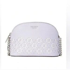 KATE SPADE Sylvia Small Dome Crossbody In Frozen Lilac